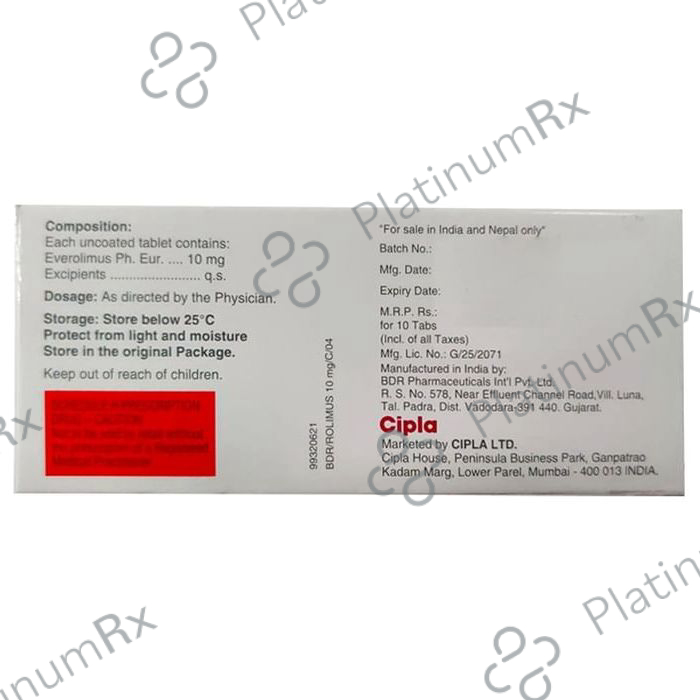 Rolimus 10 Tablet