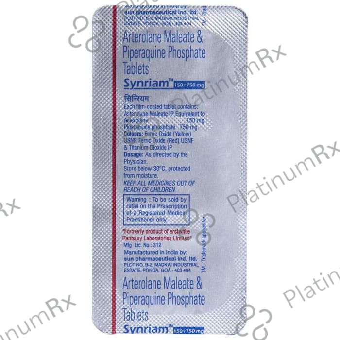 Synriam 150/750mg Tablet 3s