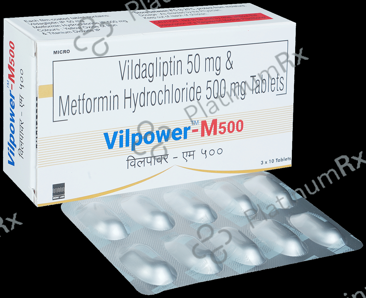 Vilpower-M 500 Tablet 10 Tablet