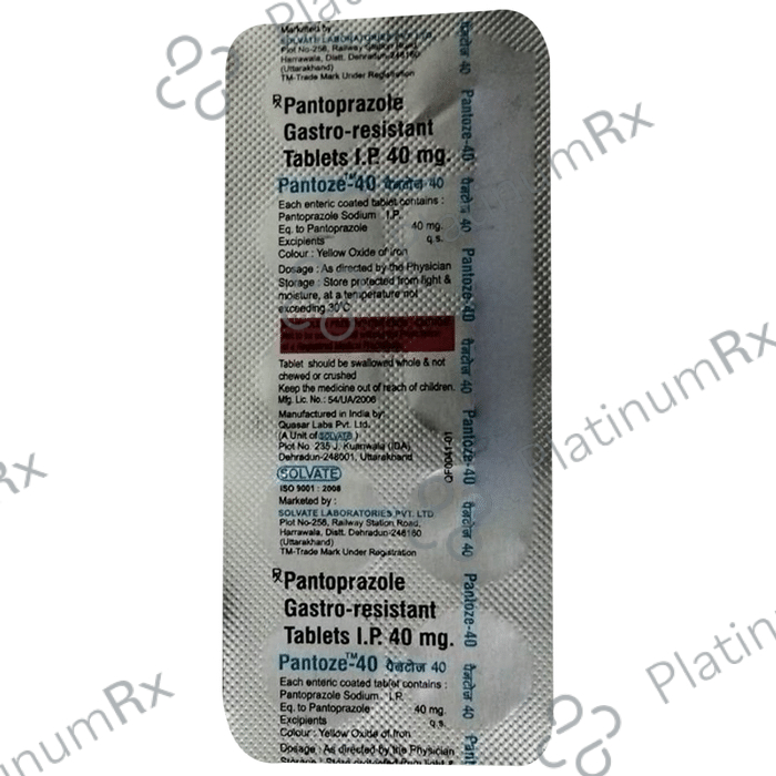 Pantoze 40 Tablet