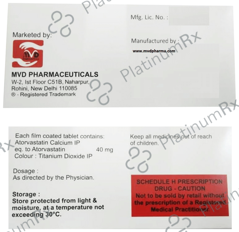 Minilip 40mg Tablet