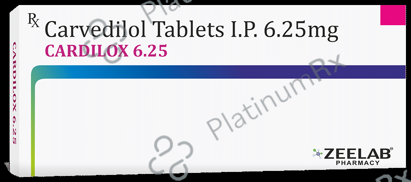 Cardilox 6.25 Tablet