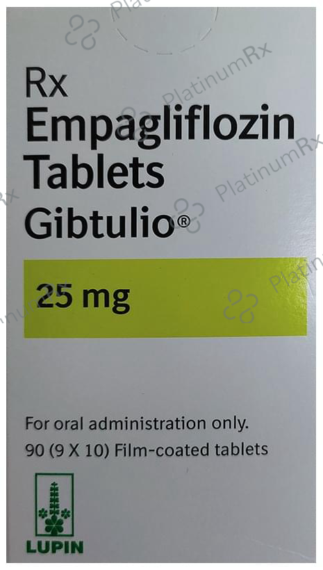 Gibtulio 25mg Tablet 10s