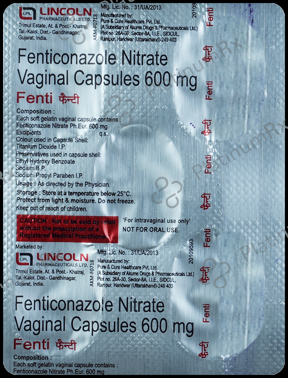 Fenti Vaginal Capsule