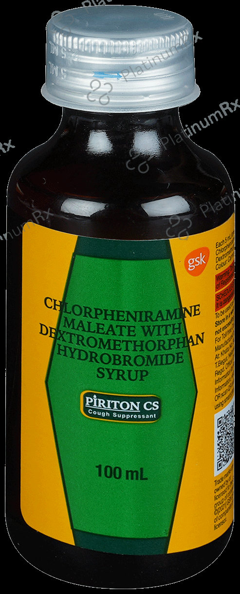 Piriton CS 4/10mg Syrup 100ml