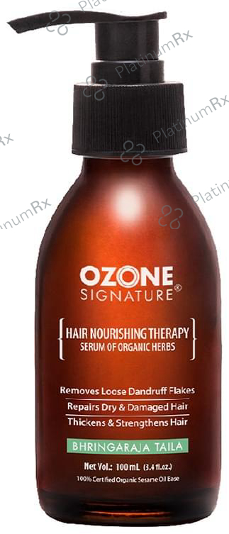 Ozone Signature Hair Nourishing Therapy Bhringaraja Taila
