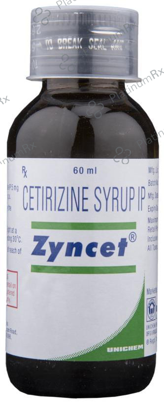Zyncet Syrup 60 ml