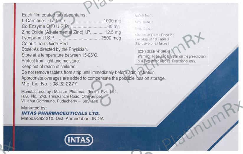 Ferpill M 60/1000/2.5/12.5mg Tablet 10s