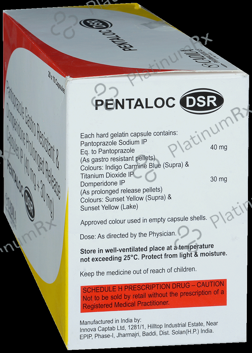 Pentaloc DSR 30mg/40mg Capsule