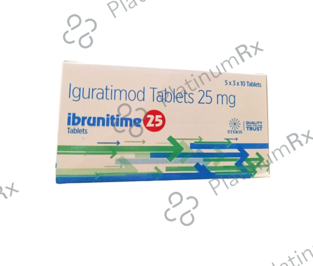 Ibrunitime 25mg Tablet 10s