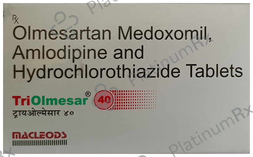 Triolmesar 40 5/12.5/40mg Tablet 15s