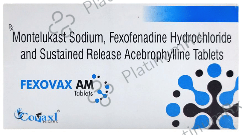 Fexovax AM 10mg/120mg/200mg Tablet ER