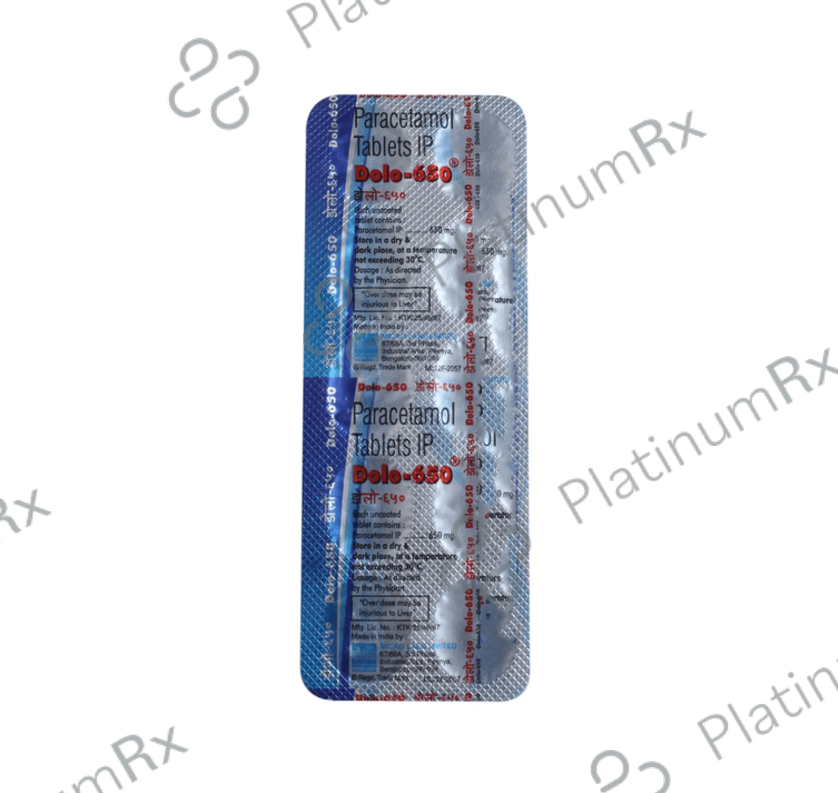 Dolo 650mg Tablet 10s