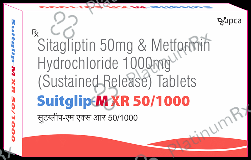 Suitglip-M XR 50/1000 Tablet