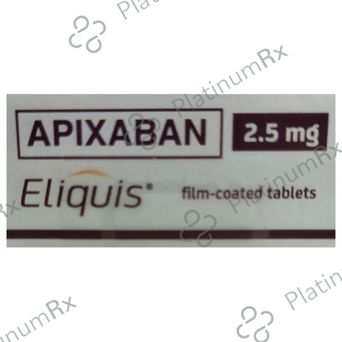 Eliquis 2.5mg Tablet 10s