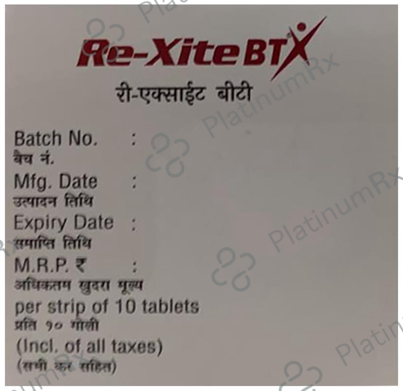 Re Xite BT 1500mcg Sublingual Tablet 10s