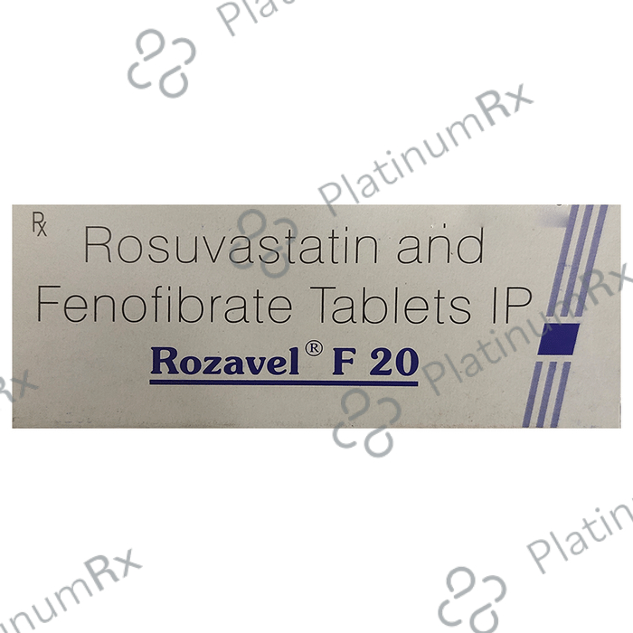 Rozavel F 160/20mg Tablet 10s
