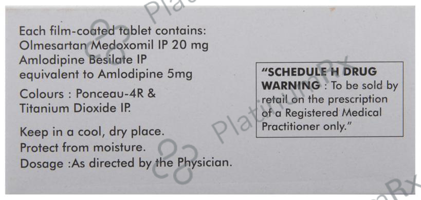 Olmat 20 AM Tablet 10 Tablet