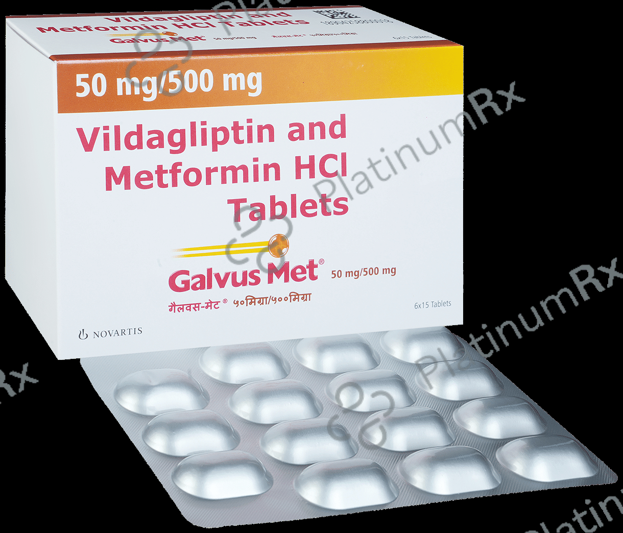Galvus Met 500/50mg Tablet 15s