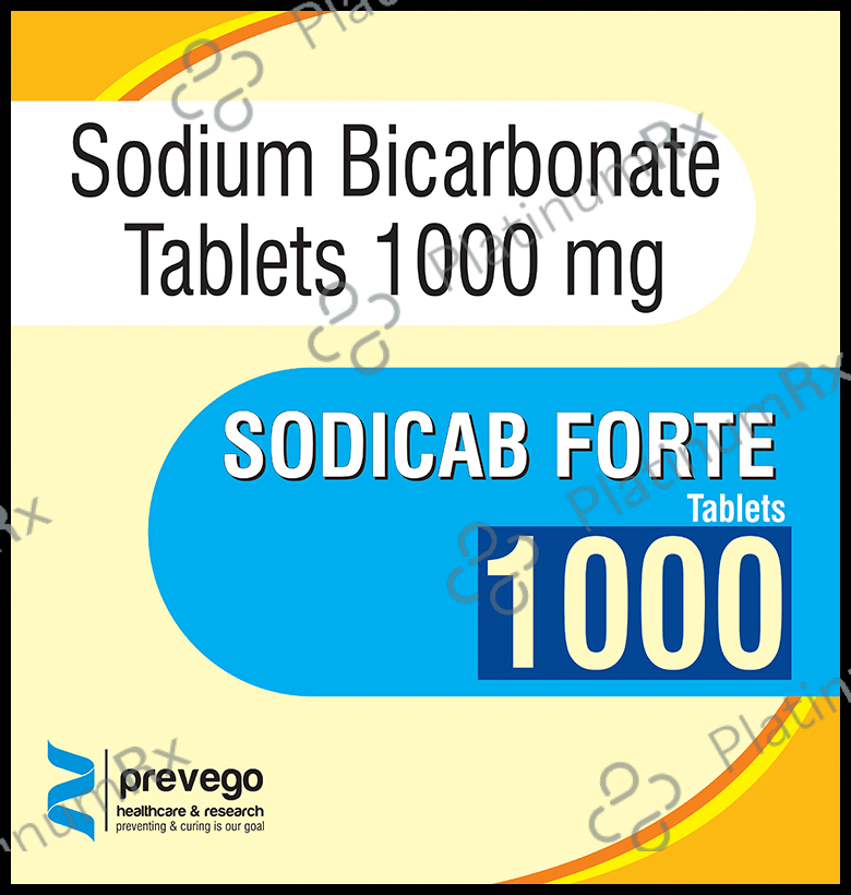 Sodicab Forte 1000 Tablet