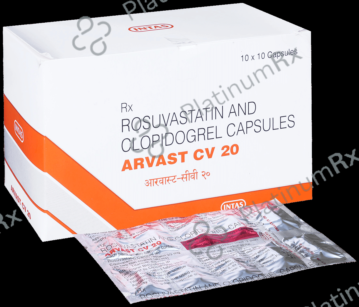 Arvast CV 20mg/75mg Capsule
