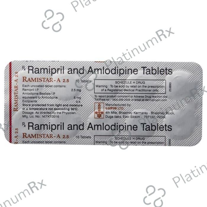 Ramistar-A 2.5 Tablet