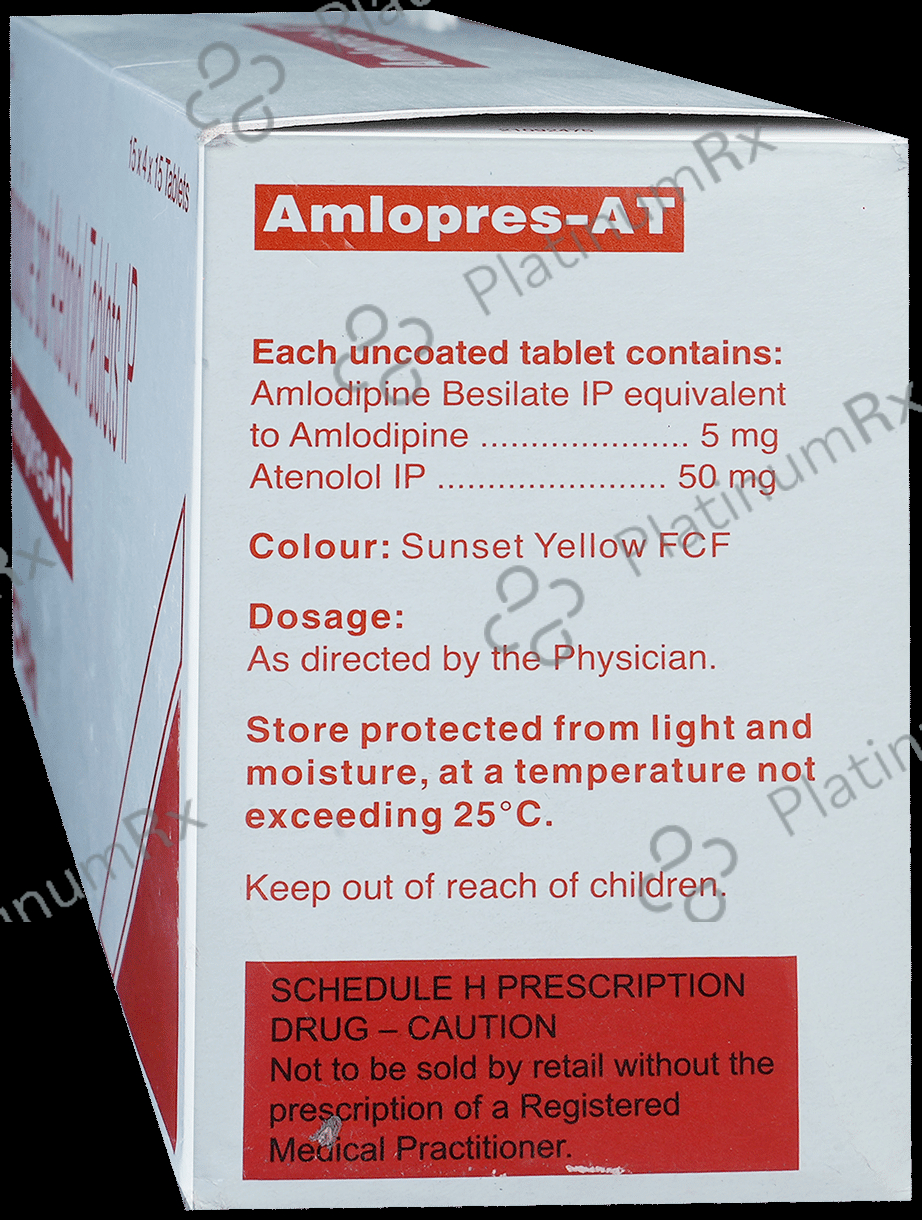 Amlopres AT 50/5mg Tablet 15s