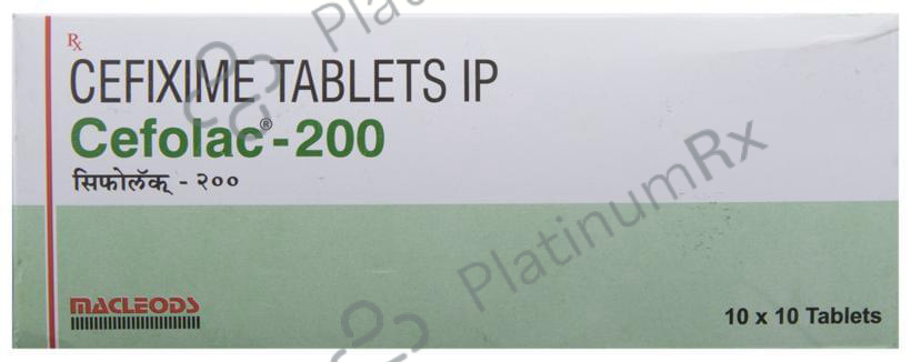 Cefolac 200mg Tablet 10s