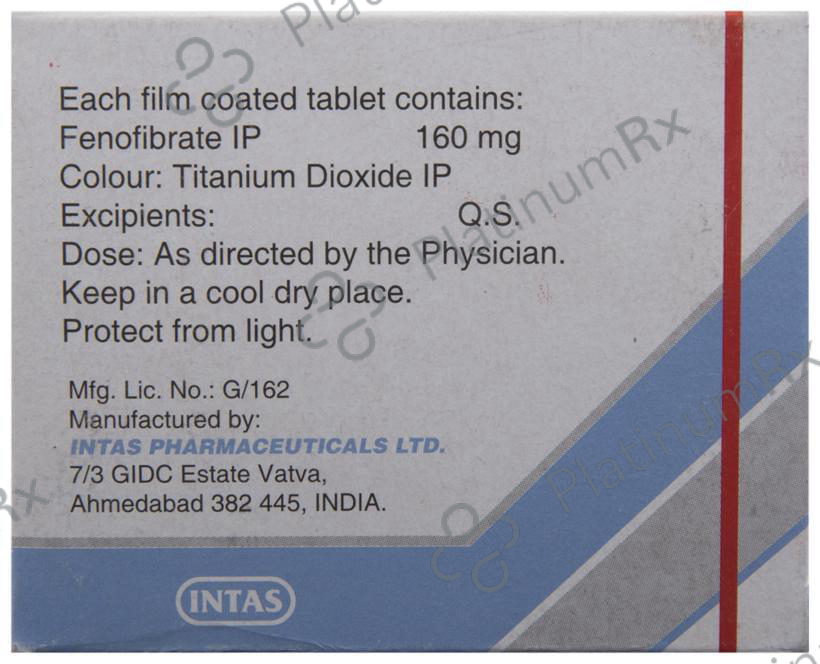 TGR 160mg Tablet 10s
