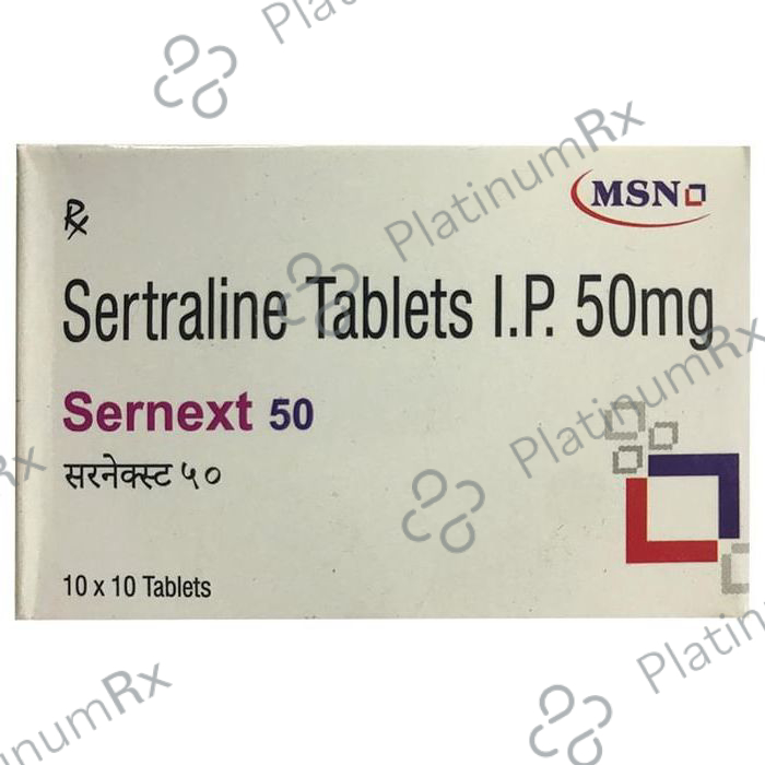 Sernext 50 Tablet