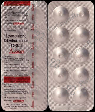 Alocet 5mg Tablet 10 Tablet Viilbery Health Pvt
