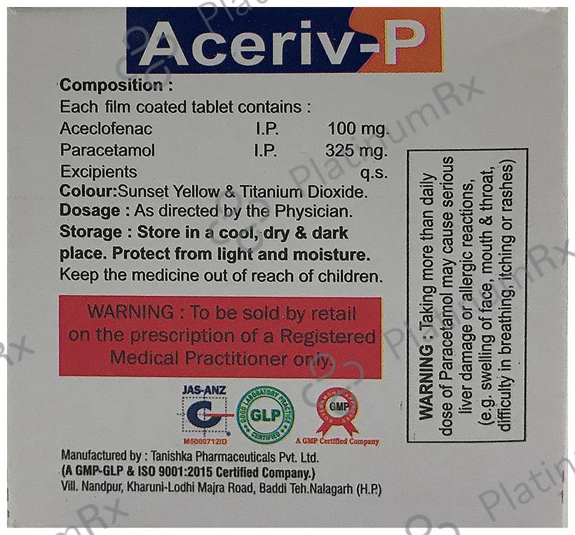 Aceriv-P Tablet