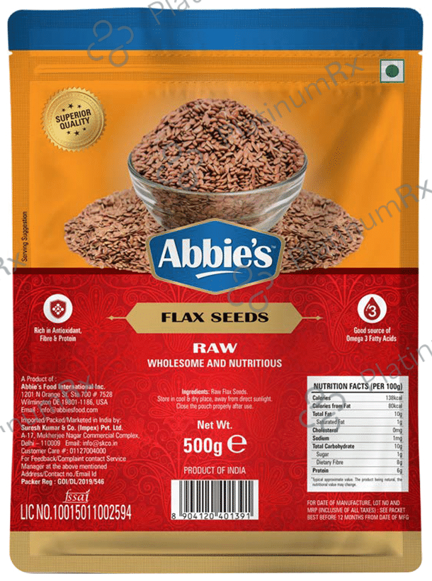 Abbie's Raw Flax Seeds