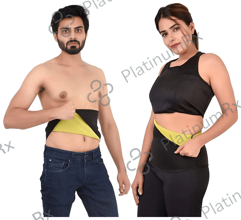 DEE Sons Shaper Non Tearable Tummy Trimmer Black XXXL