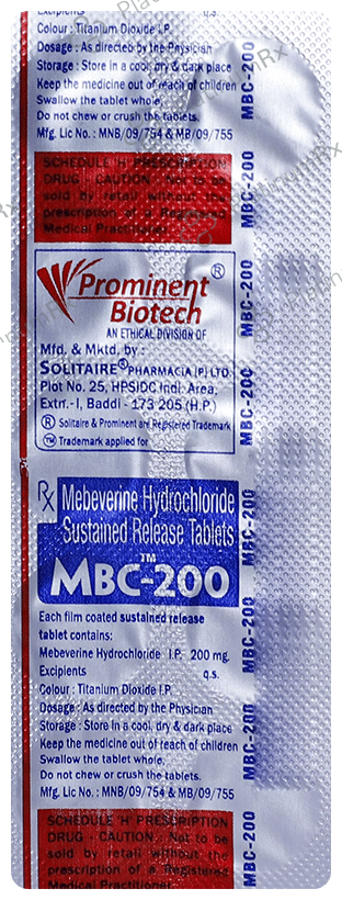 MBC 200 Tablet SR