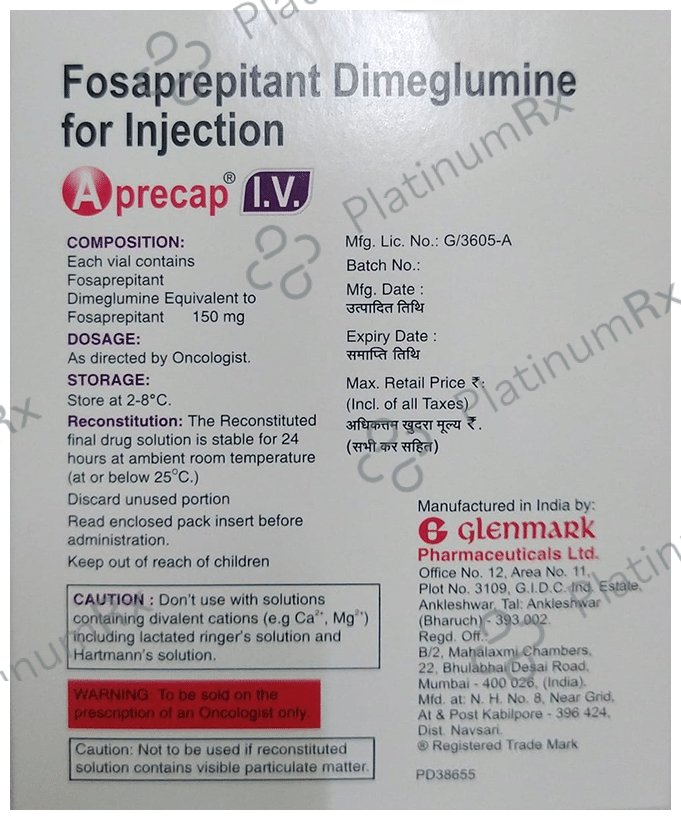 Aprecap 150mg Injection