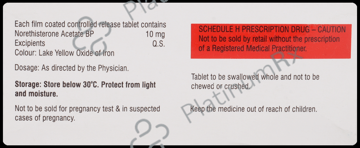 Nostra CR 10mg Tablet 10s
