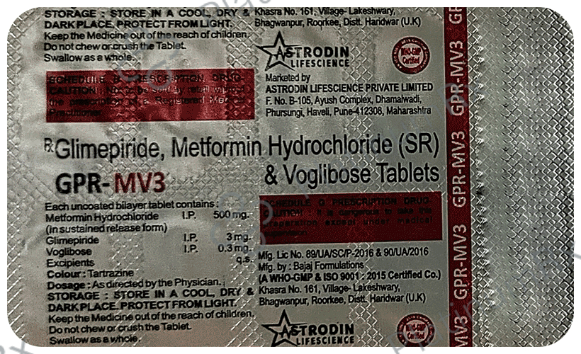 GPR-MV 3 Tablet SR
