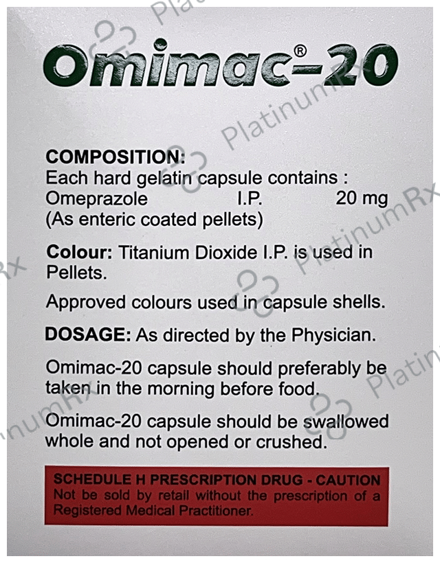 Omimac 20 Capsule