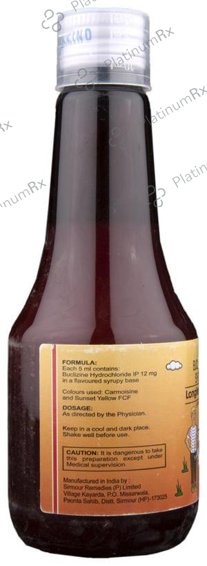 Longifene DS 12mg Syrup 200ml