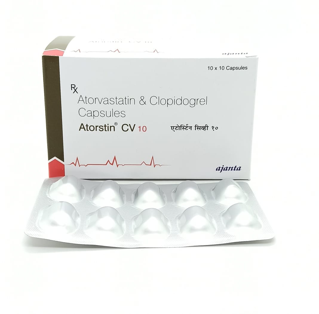 Atorstin CV 10/75mg Capsule 10s