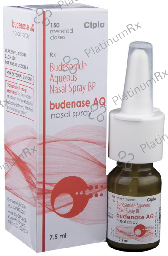 Budenase AQ 100mcg Nasal Spray 1s