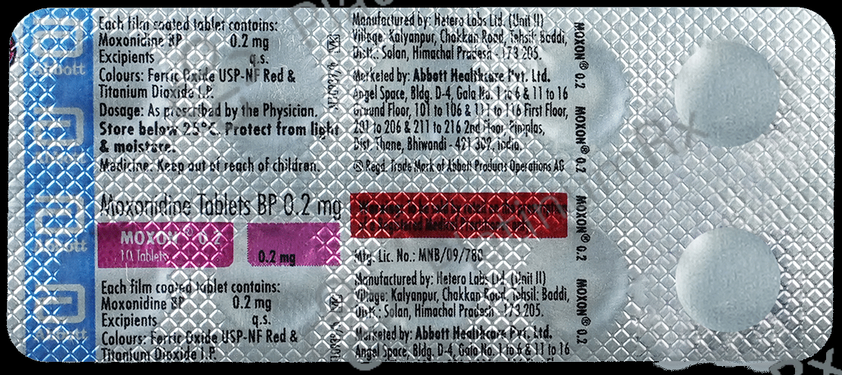 Moxon 0.2mg Tablet 10s