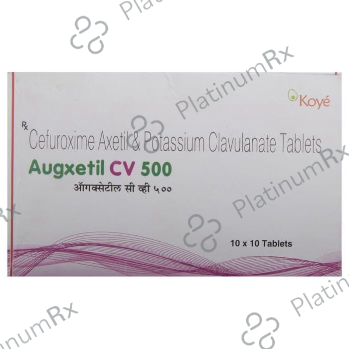 Augxetil CV 500 Tablet