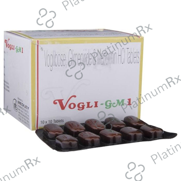 Vogli GM 1/500/0.2mg Tablet SR 10s