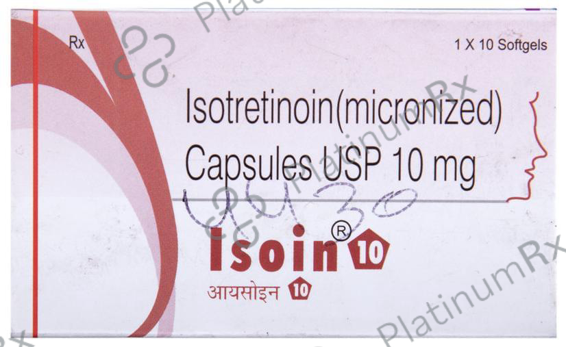 Isoin 10mg Capsule 10s