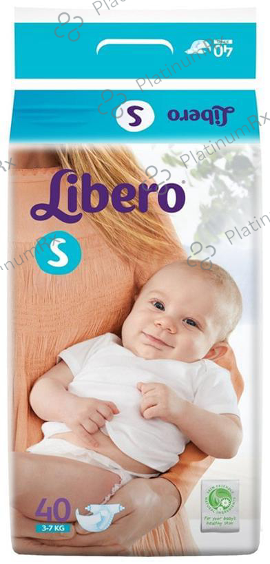 Libero Open Diaper Small 40 diapers