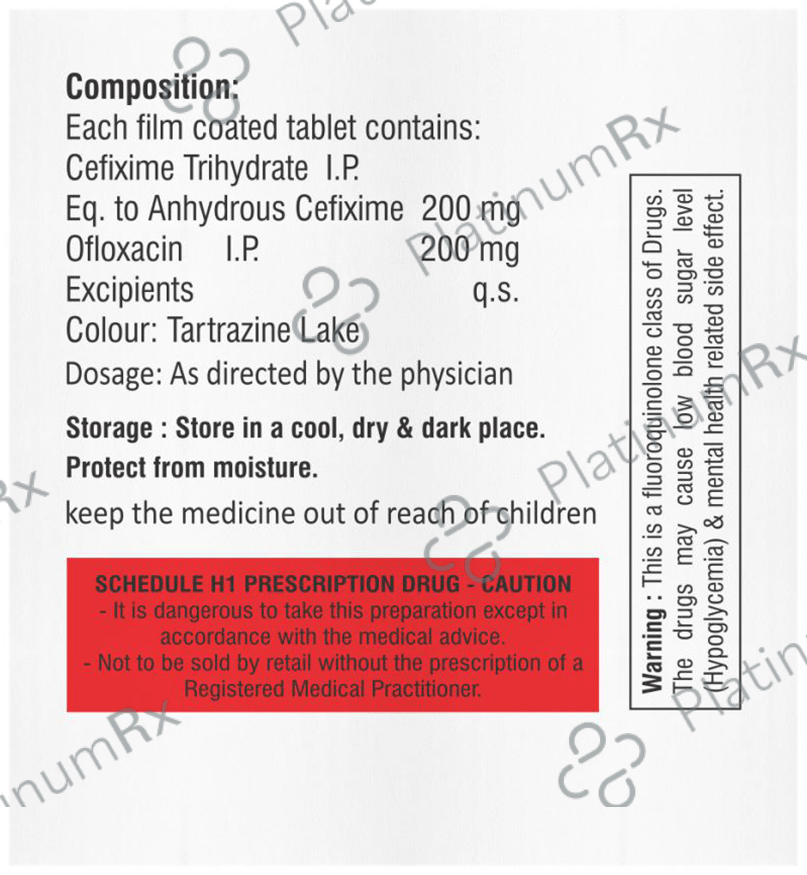 Cefbolik O Tablet