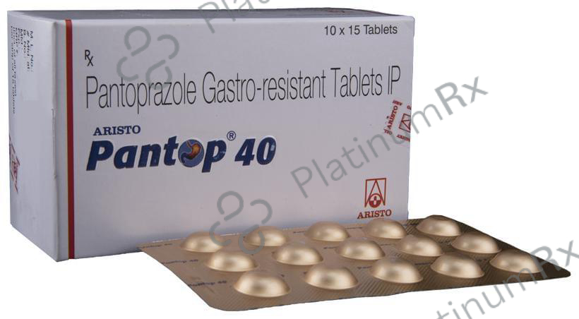 Pantop 40mg Tablet 15s