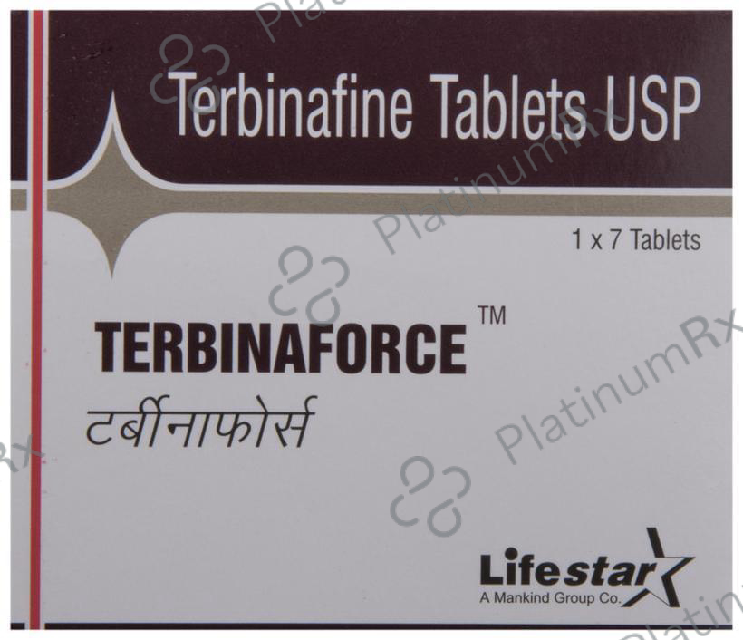 Terbinaforce 250mg Tablet 7s